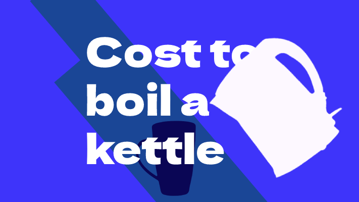 cost boiling a kettle