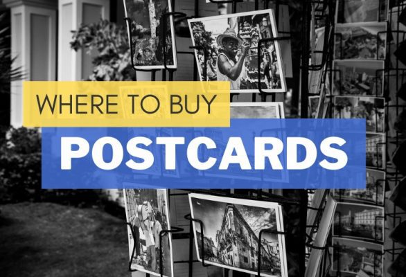 Where to find and buy postcards nearby