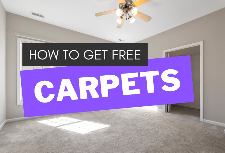 How to get carpets for free