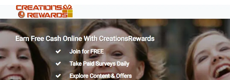 CreationsRewards Review Header