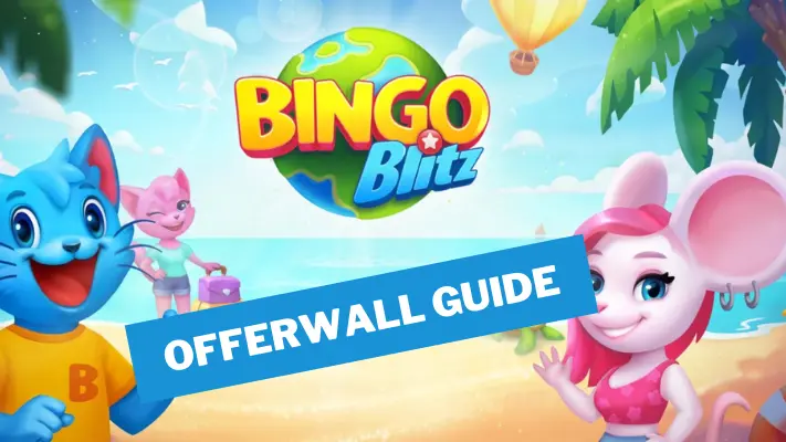 Bingo Blitz Level 70 Offerwall Guide Header