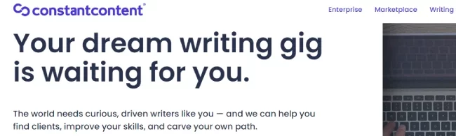 ConstantContent Review Header