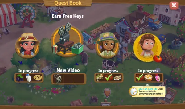 52 Quest book notifications : r/farmville2