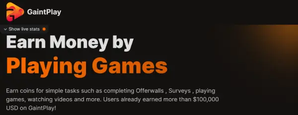 GaintPlay Review & Earning Guide: Is it Legit? GaintPlay Review Guide Header